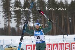 11.03.2018, Kontiolahti, Finland (FIN): Erik Lesser (GER) - IBU world cup biathlon, mass start men, Kontiolahti (FIN). www.nordicfocus.com. © Manzoni/NordicFocus. Every downloaded picture is fee-liable.