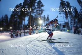 10.03.2018, Kontiolahti, Finland (FIN): Tiril Eckhoff (NOR) -  IBU world cup biathlon, relay mixed, Kontiolahti (FIN). www.nordicfocus.com. © Manzoni/NordicFocus. Every downloaded picture is fee-liable.