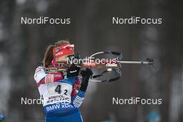 10.03.2018, Kontiolahti, Finland (FIN): Ivona Fialkova (SVK) -  IBU world cup biathlon, mixed relay, Kontiolahti (FIN). www.nordicfocus.com. © Manzoni/NordicFocus. Every downloaded picture is fee-liable.