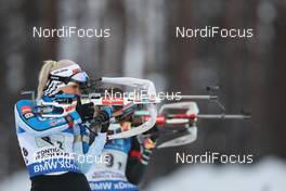 10.03.2018, Kontiolahti, Finland (FIN): Mari Laukkanen (FIN) -  IBU world cup biathlon, relay mixed, Kontiolahti (FIN). www.nordicfocus.com. © Manzoni/NordicFocus. Every downloaded picture is fee-liable.