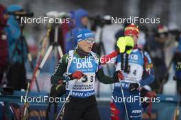 10.03.2018, Kontiolahti, Finland (FIN): Erik Lesser (GER) -  IBU world cup biathlon, mixed relay, Kontiolahti (FIN). www.nordicfocus.com. © Manzoni/NordicFocus. Every downloaded picture is fee-liable.