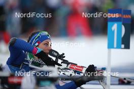 10.03.2018, Kontiolahti, Finland (FIN): Lisa Vittozzi (ITA) -  IBU world cup biathlon, relay mixed, Kontiolahti (FIN). www.nordicfocus.com. © Manzoni/NordicFocus. Every downloaded picture is fee-liable.