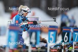 10.03.2018, Kontiolahti, Finland (FIN): Mari Laukkanen (FIN) -  IBU world cup biathlon, relay mixed, Kontiolahti (FIN). www.nordicfocus.com. © Manzoni/NordicFocus. Every downloaded picture is fee-liable.