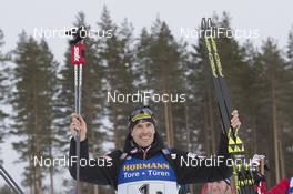 10.03.2018, Kontiolahti, Finland (FIN): Julian Eberhard (AUT) - IBU world cup biathlon, single mixed relay, Kontiolahti (FIN). www.nordicfocus.com. © Manzoni/NordicFocus. Every downloaded picture is fee-liable.