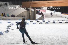 08.03.2018, Kontiolahti, Finland (FIN): Simon Desthieux (FRA) -  IBU world cup biathlon, sprint men, Kontiolahti (FIN). www.nordicfocus.com. © Manzoni/NordicFocus. Every downloaded picture is fee-liable.