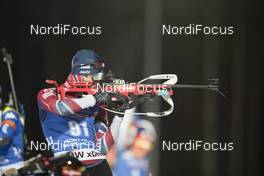 08.03.2018, Kontiolahti, Finland (FIN): Ole Einar Bjoerndalen (NOR) -  IBU world cup biathlon, sprint men, Kontiolahti (FIN). www.nordicfocus.com. © Manzoni/NordicFocus. Every downloaded picture is fee-liable.