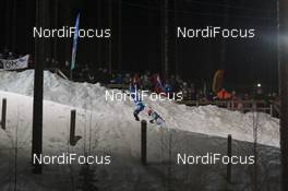 08.03.2018, Kontiolahti, Finland (FIN): Kalev Ermits (EST), Jakov Fak (SLO), (l-r) -  IBU world cup biathlon, sprint men, Kontiolahti (FIN). www.nordicfocus.com. © Manzoni/NordicFocus. Every downloaded picture is fee-liable.