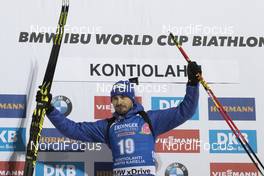 08.03.2018, Kontiolahti, Finland (FIN): Anton Shipulin (RUS) -  IBU world cup biathlon, sprint men, Kontiolahti (FIN). www.nordicfocus.com. © Manzoni/NordicFocus. Every downloaded picture is fee-liable.