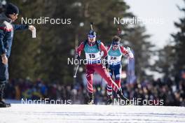 17.03.2018, Oslo, Norway (NOR): Andrejs Rastorgujevs (LAT) - IBU world cup biathlon, pursuit men, Oslo (NOR). www.nordicfocus.com. © Manzoni/NordicFocus. Every downloaded picture is fee-liable.