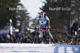 17.03.2018, Oslo, Norway (NOR): Simon Eder (AUT) - IBU world cup biathlon, pursuit men, Oslo (NOR). www.nordicfocus.com. © Manzoni/NordicFocus. Every downloaded picture is fee-liable.