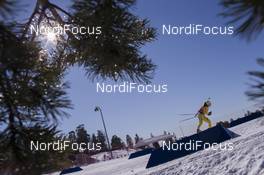 18.03.2018, Oslo, Norway (NOR): Mona Brorsson (SWE) - IBU world cup biathlon, pursuit women, Oslo (NOR). www.nordicfocus.com. © Manzoni/NordicFocus. Every downloaded picture is fee-liable.