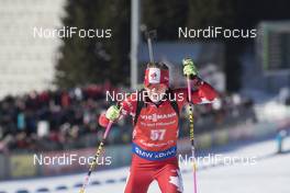 18.03.2018, Oslo, Norway (NOR): Emma Lunder (CAN) - IBU world cup biathlon, pursuit women, Oslo (NOR). www.nordicfocus.com. © Manzoni/NordicFocus. Every downloaded picture is fee-liable.