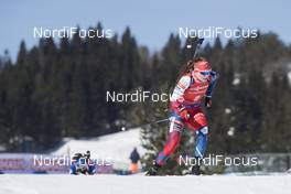 18.03.2018, Oslo, Norway (NOR): Ivona Fialkova (SVK) - IBU world cup biathlon, pursuit women, Oslo (NOR). www.nordicfocus.com. © Manzoni/NordicFocus. Every downloaded picture is fee-liable.