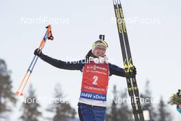 18.03.2018, Oslo, Norway (NOR): Darya Domracheva (BLR) - IBU world cup biathlon, pursuit women, Oslo (NOR). www.nordicfocus.com. © Manzoni/NordicFocus. Every downloaded picture is fee-liable.