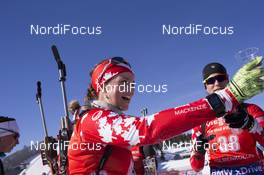 18.03.2018, Oslo, Norway (NOR): Julia Ransom (CAN) - IBU world cup biathlon, pursuit women, Oslo (NOR). www.nordicfocus.com. © Manzoni/NordicFocus. Every downloaded picture is fee-liable.