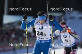 18.03.2018, Oslo, Norway (NOR): Tim Burke (USA) - IBU world cup biathlon, relay men, Oslo (NOR). www.nordicfocus.com. © Manzoni/NordicFocus. Every downloaded picture is fee-liable.