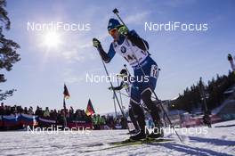 18.03.2018, Oslo, Norway (NOR): Roland Lessing (EST) - IBU world cup biathlon, relay men, Oslo (NOR). www.nordicfocus.com. © Manzoni/NordicFocus. Every downloaded picture is fee-liable.