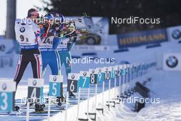 18.03.2018, Oslo, Norway (NOR): Simon Eder (AUT) - IBU world cup biathlon, relay men, Oslo (NOR). www.nordicfocus.com. © Manzoni/NordicFocus. Every downloaded picture is fee-liable.