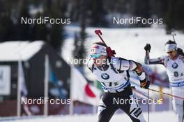 18.03.2018, Oslo, Norway (NOR): Florent Claude (BEL) - IBU world cup biathlon, relay men, Oslo (NOR). www.nordicfocus.com. © Manzoni/NordicFocus. Every downloaded picture is fee-liable.