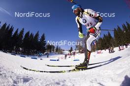 18.03.2018, Oslo, Norway (NOR): Michael Roesch (BEL) - IBU world cup biathlon, relay men, Oslo (NOR). www.nordicfocus.com. © Manzoni/NordicFocus. Every downloaded picture is fee-liable.