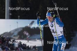 18.03.2018, Oslo, Norway (NOR): Leif Nordgren (USA) - IBU world cup biathlon, relay men, Oslo (NOR). www.nordicfocus.com. © Manzoni/NordicFocus. Every downloaded picture is fee-liable.