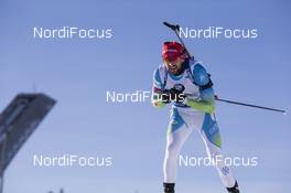18.03.2018, Oslo, Norway (NOR): Jakov Fak (SLO) - IBU world cup biathlon, relay men, Oslo (NOR). www.nordicfocus.com. © Manzoni/NordicFocus. Every downloaded picture is fee-liable.