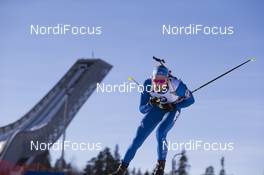 18.03.2018, Oslo, Norway (NOR): Sean Doherty (USA) - IBU world cup biathlon, relay men, Oslo (NOR). www.nordicfocus.com. © Manzoni/NordicFocus. Every downloaded picture is fee-liable.