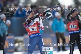 17.03.2018, Oslo, Norway (NOR): Tiril Eckhoff (NOR) - IBU world cup biathlon, relay women, Oslo (NOR). www.nordicfocus.com. © Manzoni/NordicFocus. Every downloaded picture is fee-liable.