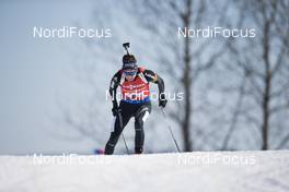17.03.2018, Oslo, Norway (NOR): Selina Gasparin (SUI) - IBU world cup biathlon, relay women, Oslo (NOR). www.nordicfocus.com. © Manzoni/NordicFocus. Every downloaded picture is fee-liable.