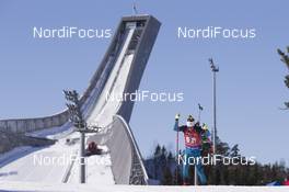 17.03.2018, Oslo, Norway (NOR): HABERT Dorin Habert (FRA) - IBU world cup biathlon, relay women, Oslo (NOR). www.nordicfocus.com. © Manzoni/NordicFocus. Every downloaded picture is fee-liable.