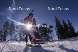 17.03.2018, Oslo, Norway (NOR): Fuyuko Tachizaki (JPN) - IBU world cup biathlon, relay women, Oslo (NOR). www.nordicfocus.com. © Manzoni/NordicFocus. Every downloaded picture is fee-liable.