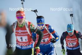 17.03.2018, Oslo, Norway (NOR): Maren Hammerschmidt (GER), Lisa Vittozzi (ITA), (l-r) - IBU world cup biathlon, relay women, Oslo (NOR). www.nordicfocus.com. © Manzoni/NordicFocus. Every downloaded picture is fee-liable.