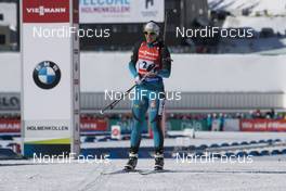 17.03.2018, Oslo, Norway (NOR): Anais Bescond (FRA) - IBU world cup biathlon, relay women, Oslo (NOR). www.nordicfocus.com. © Manzoni/NordicFocus. Every downloaded picture is fee-liable.