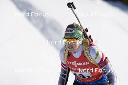 17.03.2018, Oslo, Norway (NOR): Lisa Theresa Hauser (AUT) - IBU world cup biathlon, relay women, Oslo (NOR). www.nordicfocus.com. © Manzoni/NordicFocus. Every downloaded picture is fee-liable.