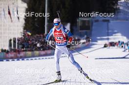 17.03.2018, Oslo, Norway (NOR): Mari Laukkanen (FIN) - IBU world cup biathlon, relay women, Oslo (NOR). www.nordicfocus.com. © Manzoni/NordicFocus. Every downloaded picture is fee-liable.