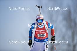 17.03.2018, Oslo, Norway (NOR): Mari Laukkanen (FIN) - IBU world cup biathlon, relay women, Oslo (NOR). www.nordicfocus.com. © Manzoni/NordicFocus. Every downloaded picture is fee-liable.