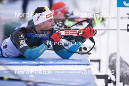 15.03.2018, Oslo, Norway (NOR): Quentin Fillon Maillet (FRA) - IBU world cup biathlon, sprint men, Oslo (NOR). www.nordicfocus.com. © Manzoni/NordicFocus. Every downloaded picture is fee-liable.