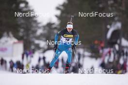 15.03.2018, Oslo, Norway (NOR): Emilien Jacquelin (FRA) - IBU world cup biathlon, sprint men, Oslo (NOR). www.nordicfocus.com. © Manzoni/NordicFocus. Every downloaded picture is fee-liable.