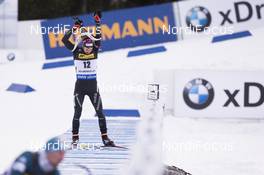 15.03.2018, Oslo, Norway (NOR): Mario Dolder (SUI) - IBU world cup biathlon, sprint men, Oslo (NOR). www.nordicfocus.com. © Manzoni/NordicFocus. Every downloaded picture is fee-liable.