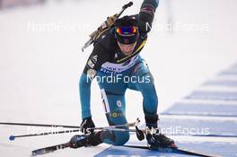 15.03.2018, Oslo, Norway (NOR): Simon Desthieux (FRA) - IBU world cup biathlon, sprint men, Oslo (NOR). www.nordicfocus.com. © Manzoni/NordicFocus. Every downloaded picture is fee-liable.