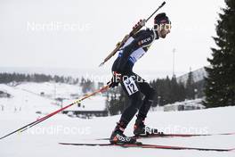 15.03.2018, Oslo, Norway (NOR): Mario Dolder (SUI) - IBU world cup biathlon, sprint men, Oslo (NOR). www.nordicfocus.com. © Manzoni/NordicFocus. Every downloaded picture is fee-liable.