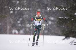 15.03.2018, Oslo, Norway (NOR): Benedikt Doll (GER) - IBU world cup biathlon, sprint men, Oslo (NOR). www.nordicfocus.com. © Manzoni/NordicFocus. Every downloaded picture is fee-liable.