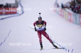 15.03.2018, Oslo, Norway (NOR): Andrejs Rastorgujevs (LAT) - IBU world cup biathlon, sprint men, Oslo (NOR). www.nordicfocus.com. © Manzoni/NordicFocus. Every downloaded picture is fee-liable.