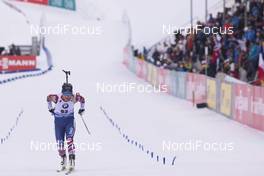 15.03.2018, Oslo, Norway (NOR): Tiril Eckhoff (NOR) - IBU world cup biathlon, sprint women, Oslo (NOR). www.nordicfocus.com. © Manzoni/NordicFocus. Every downloaded picture is fee-liable.