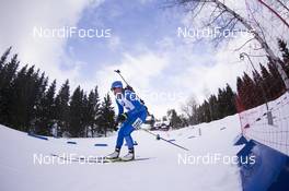 15.03.2018, Oslo, Norway (NOR): Susan Dunklee (USA) - IBU world cup biathlon, sprint women, Oslo (NOR). www.nordicfocus.com. © Manzoni/NordicFocus. Every downloaded picture is fee-liable.