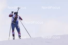 15.03.2018, Oslo, Norway (NOR): Tiril Eckhoff (NOR) - IBU world cup biathlon, sprint women, Oslo (NOR). www.nordicfocus.com. © Manzoni/NordicFocus. Every downloaded picture is fee-liable.