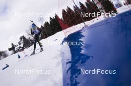 15.03.2018, Oslo, Norway (NOR): Vanessa Hinz (GER) - IBU world cup biathlon, sprint women, Oslo (NOR). www.nordicfocus.com. © Manzoni/NordicFocus. Every downloaded picture is fee-liable.