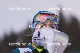 15.03.2018, Oslo, Norway (NOR): Yuliia Dzhyma (UKR) - IBU world cup biathlon, sprint women, Oslo (NOR). www.nordicfocus.com. © Manzoni/NordicFocus. Every downloaded picture is fee-liable.