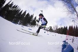 15.03.2018, Oslo, Norway (NOR): Fuyuko Tachizaki (JPN) - IBU world cup biathlon, sprint women, Oslo (NOR). www.nordicfocus.com. © Manzoni/NordicFocus. Every downloaded picture is fee-liable.