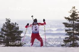 15.03.2018, Oslo, Norway (NOR): Rosanna Crawford (CAN) - IBU world cup biathlon, sprint women, Oslo (NOR). www.nordicfocus.com. © Manzoni/NordicFocus. Every downloaded picture is fee-liable.